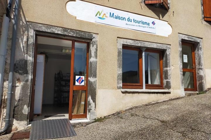 Office de tourisme Montagne d'Ardèche : bureau de Saint Laurent les Bains